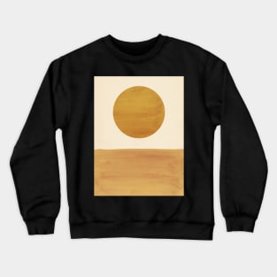 Abstract warm landscape Crewneck Sweatshirt